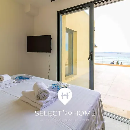 Select'sohome - Pour 6 Personnes Sur La De Cavaliere - Parking Prive, Acces - 4 Etoiles - Bluemoon Ле-Лаванду