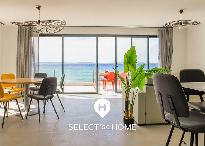 Apartmán Select'sohome - Pour 6 Personnes Sur La De Cavaliere - Parking Prive, Acces - 4 Etoiles - Bluemoon *